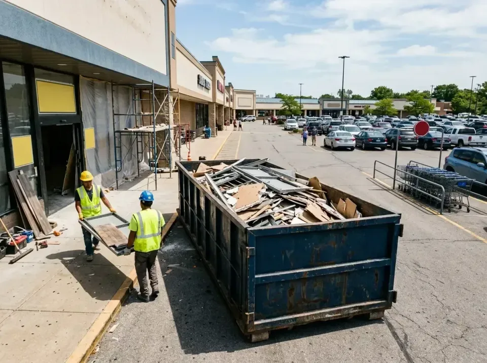 retail-store-renovation-debris-003 — frequently asked questions, Roll-off Dumpster Rentals in Charlottesville, VA